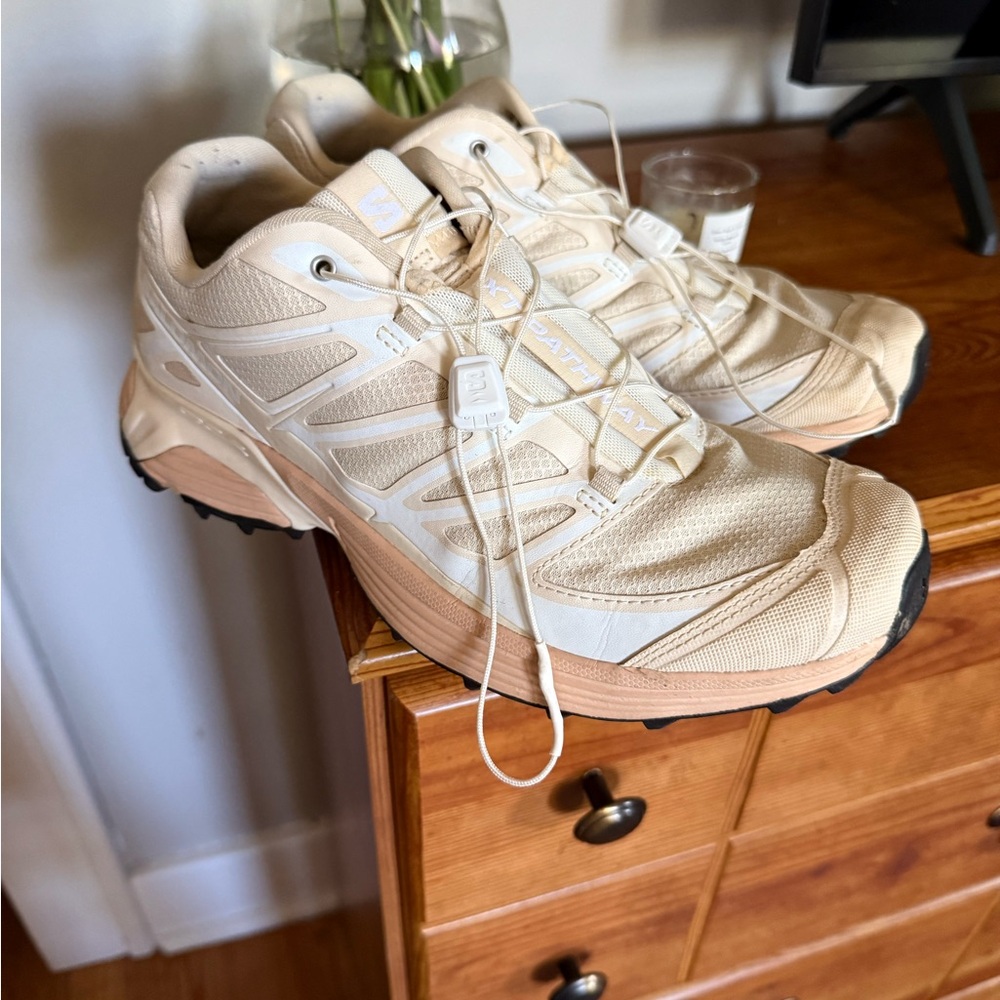 Salomon Cream Sneakers